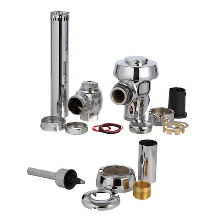 Sloan Sloan Regal Flush Valve Silver Polished Chrome Brass For AquaFlush 3080153